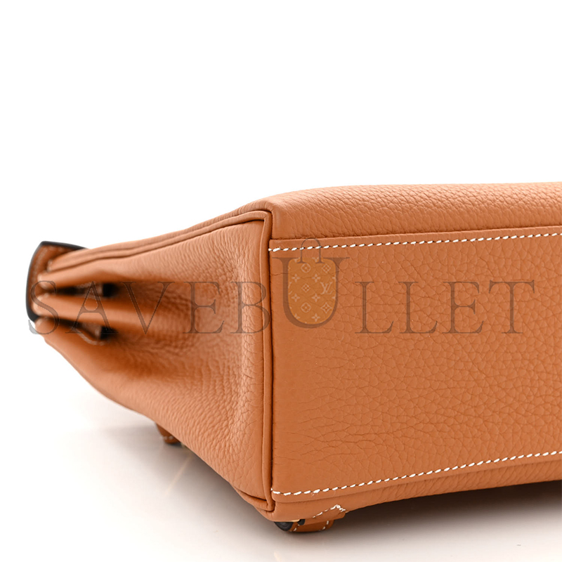 HERMES MASTER AURILLON CLEMENCE KELLY ADO BACKPACK TOFFEE  (23*22*10cm)